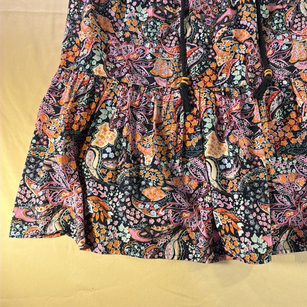 Fate women’s mini dress floral multicolor size medium - Picture 4 of 8
